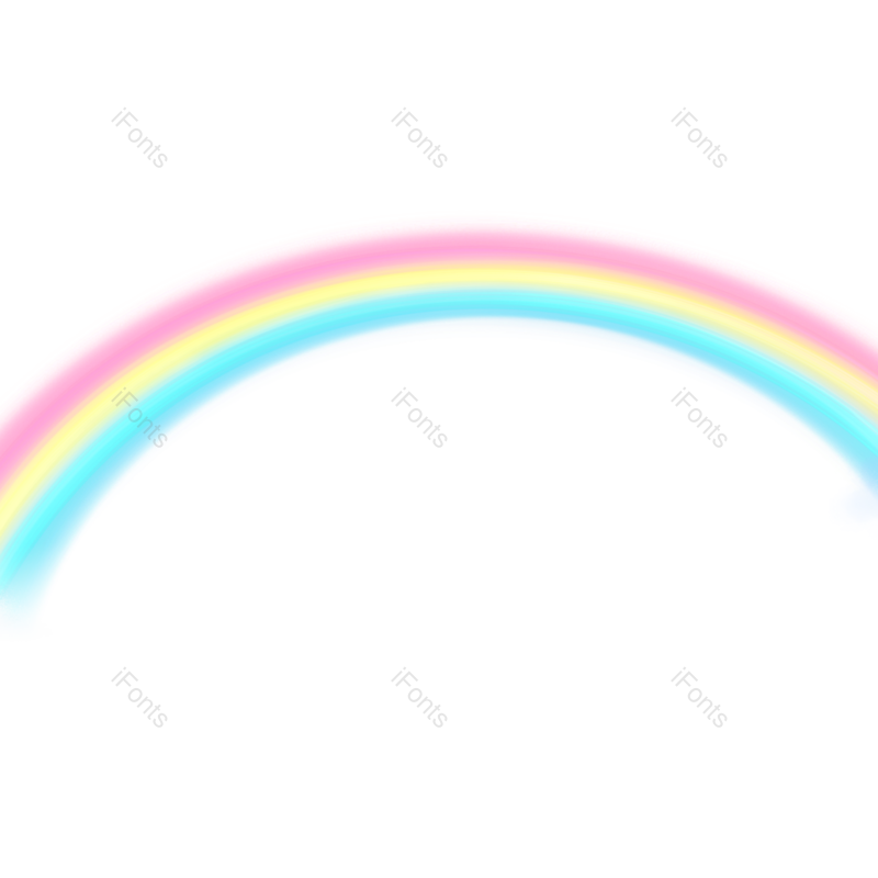 元素图片,卡通元素,儿童PNG,彩虹免抠素材